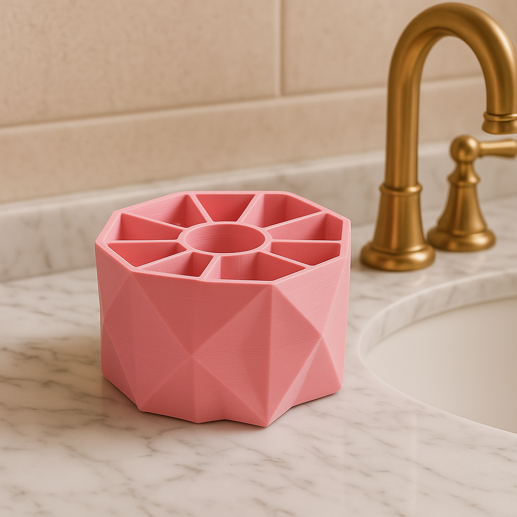 Geometric Multi-Compartment Organizer