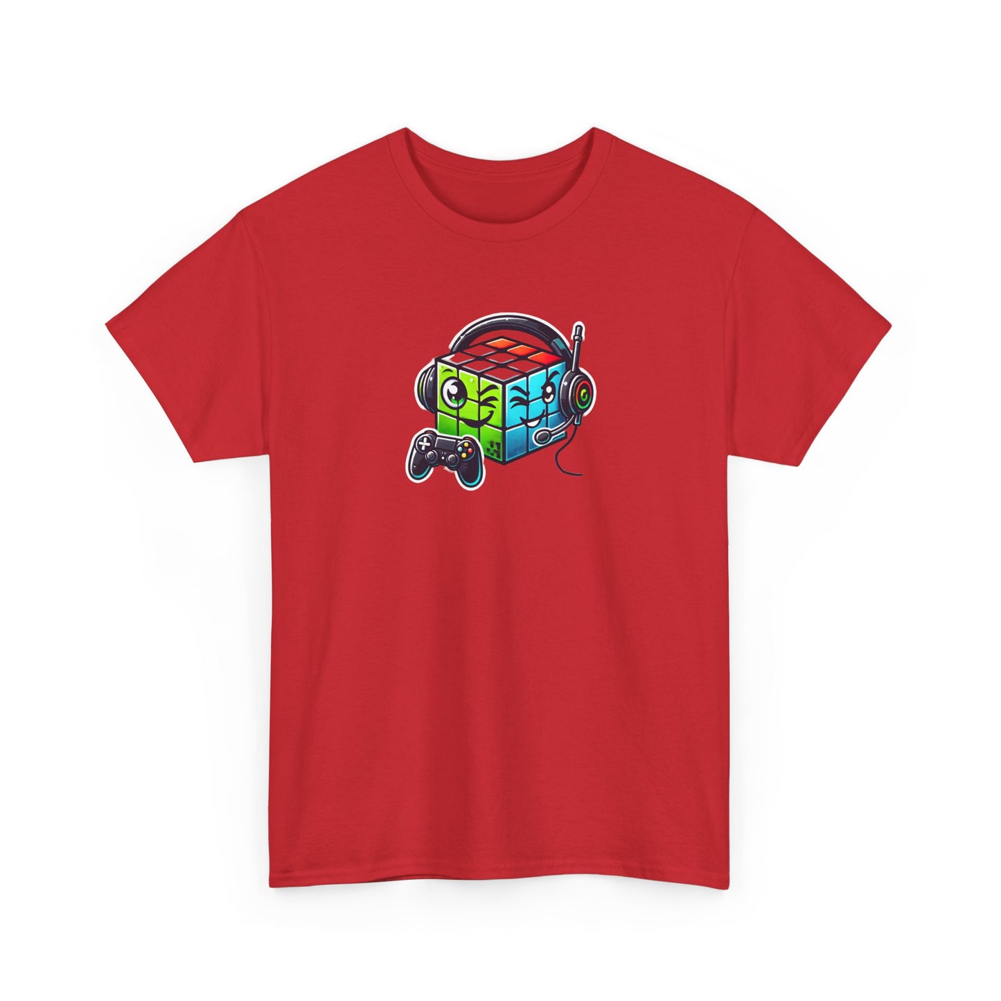 Gaming Vibes Heavy Cotton Tee - Perfect for Gamers & Tech Lovers