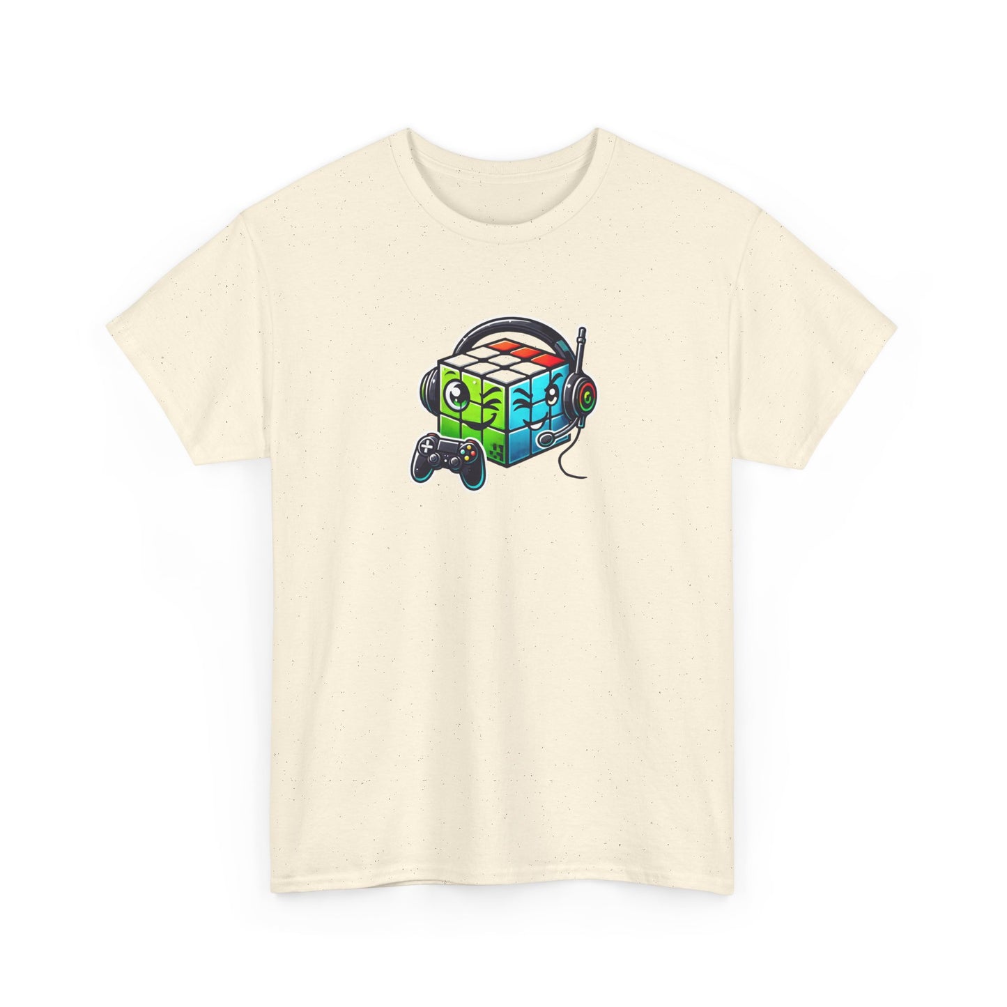 Gaming Vibes Heavy Cotton Tee - Perfect for Gamers & Tech Lovers