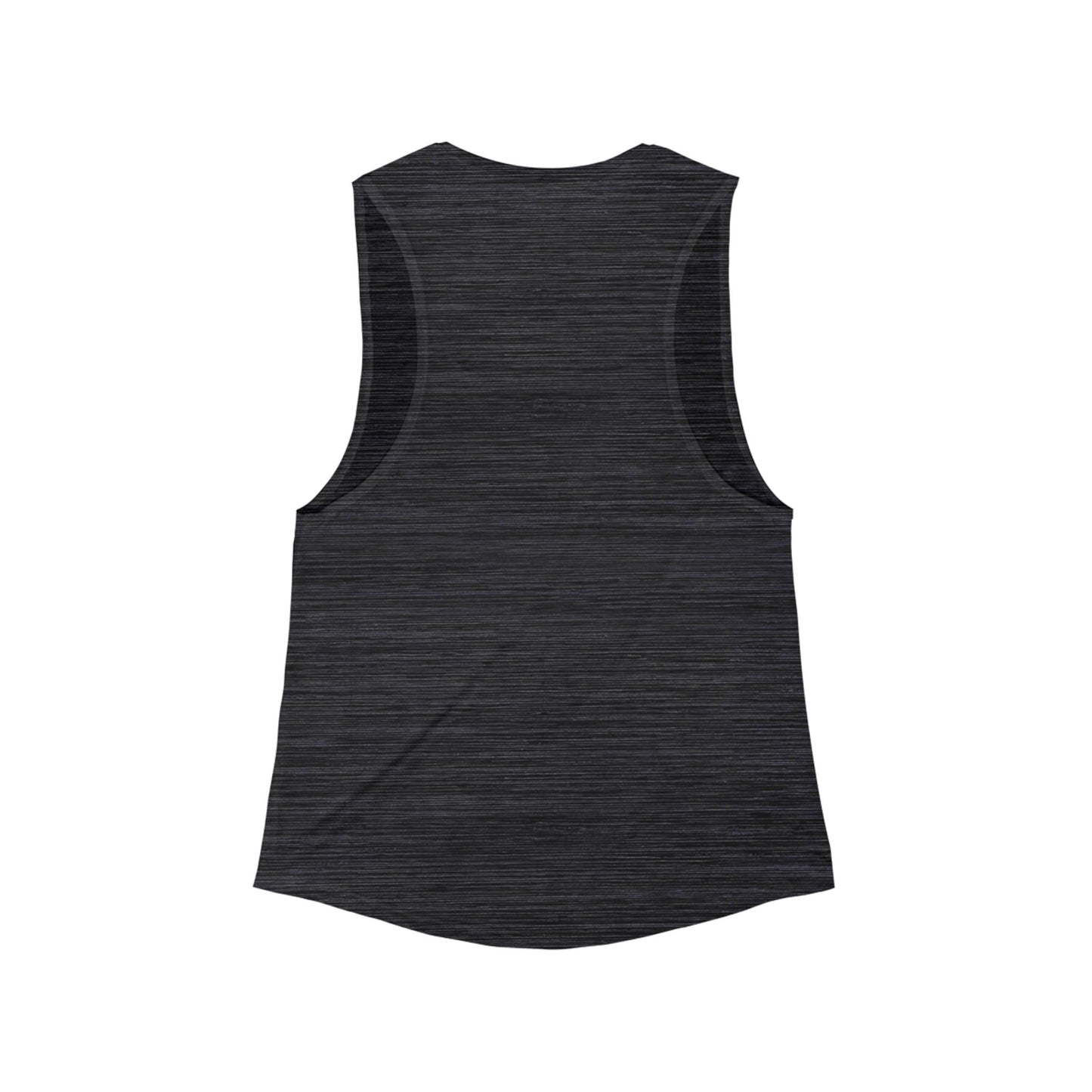 Women's Flowy Scoop Muscle Tank - Infinite Love Cube