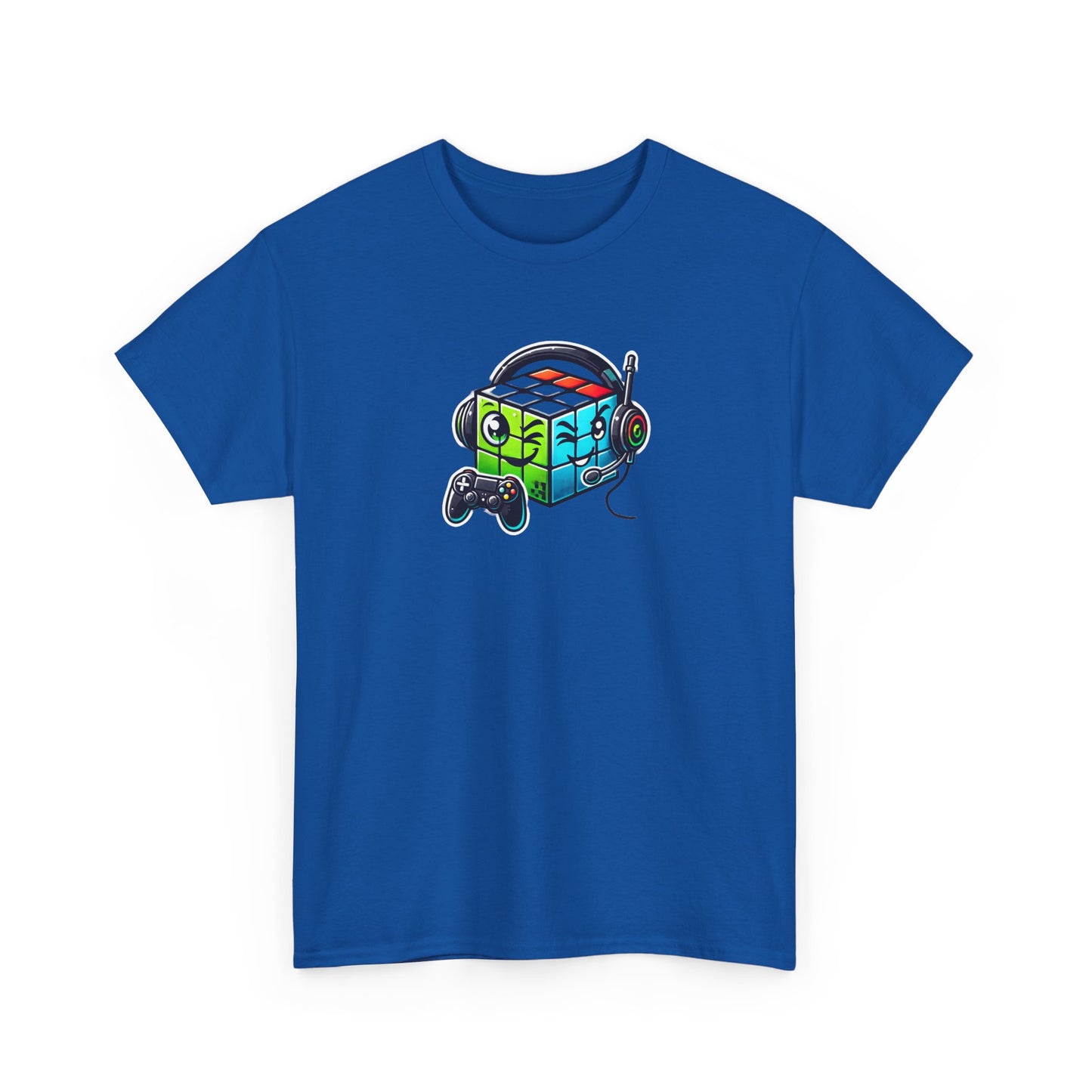 Gaming Vibes Heavy Cotton Tee - Perfect for Gamers & Tech Lovers