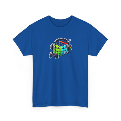 Gaming Vibes Heavy Cotton Tee - Perfect for Gamers & Tech Lovers