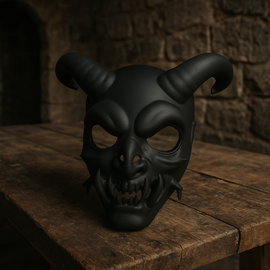 Midnight Demon 3D Printed Mask