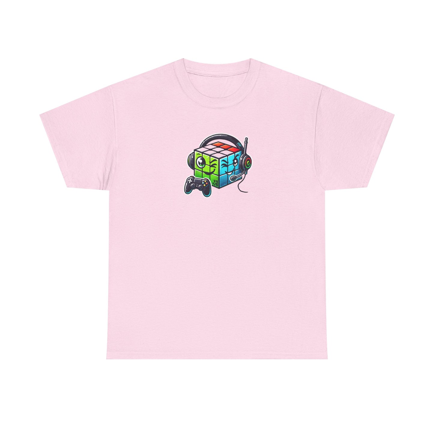 Gaming Vibes Heavy Cotton Tee - Perfect for Gamers & Tech Lovers