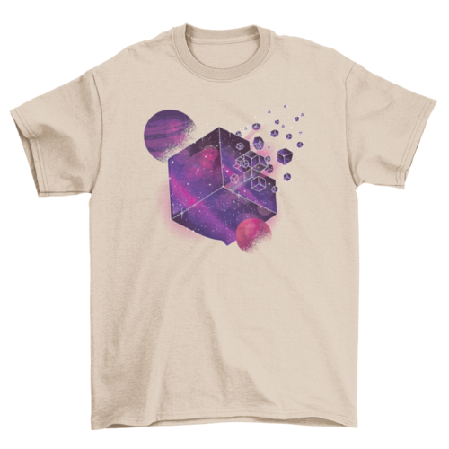 Camiseta Galaxy Cube